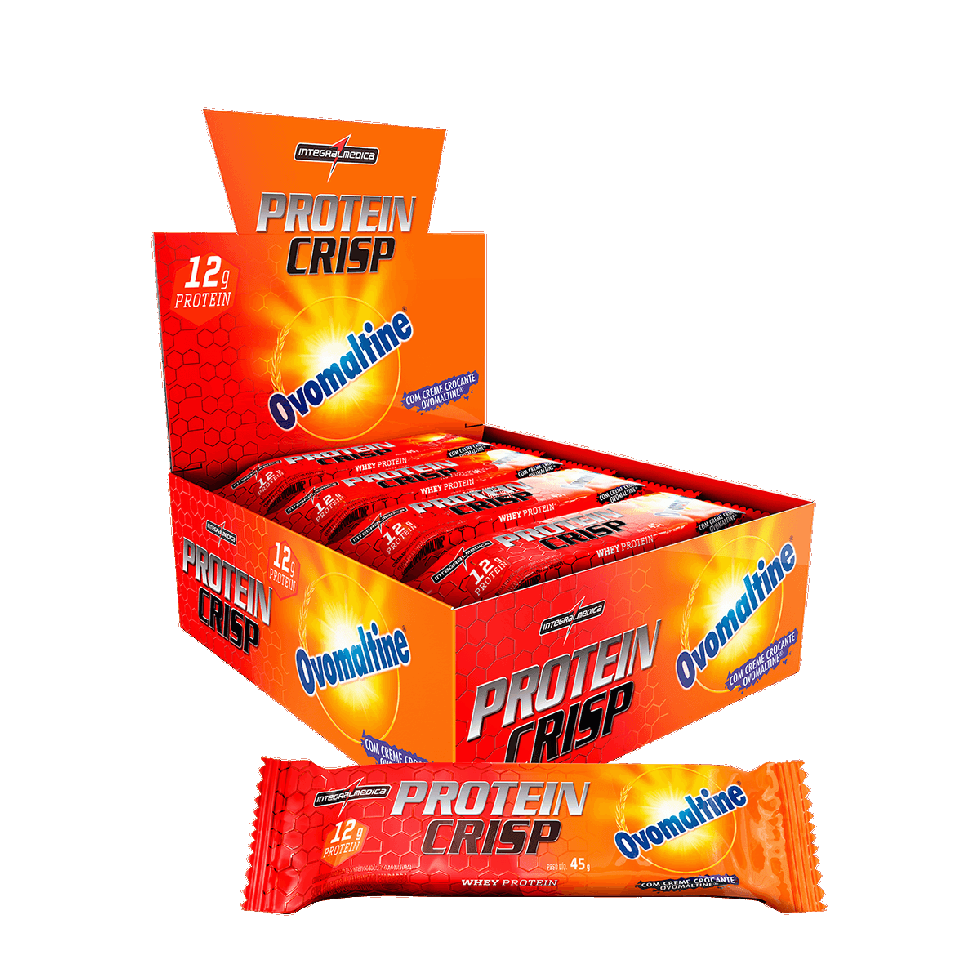 Crisp Bar Caixa 12 Unidades (540g) - Ovomaltine
