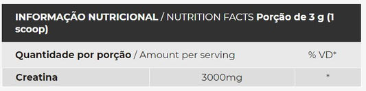 Creatina Monohidratada Powder Hardcore (300g)