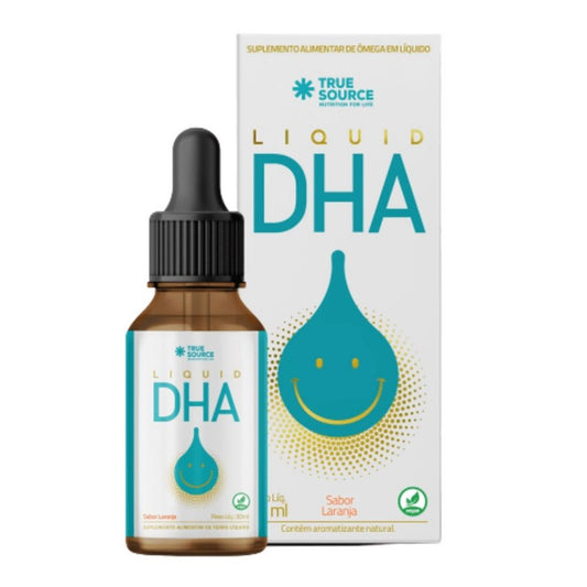DHA Ômega Liquid (30ml) - Laranja True Source